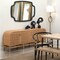 Jamie Young Company Quatrefoil Framed Wall Mirror - 48" - Black